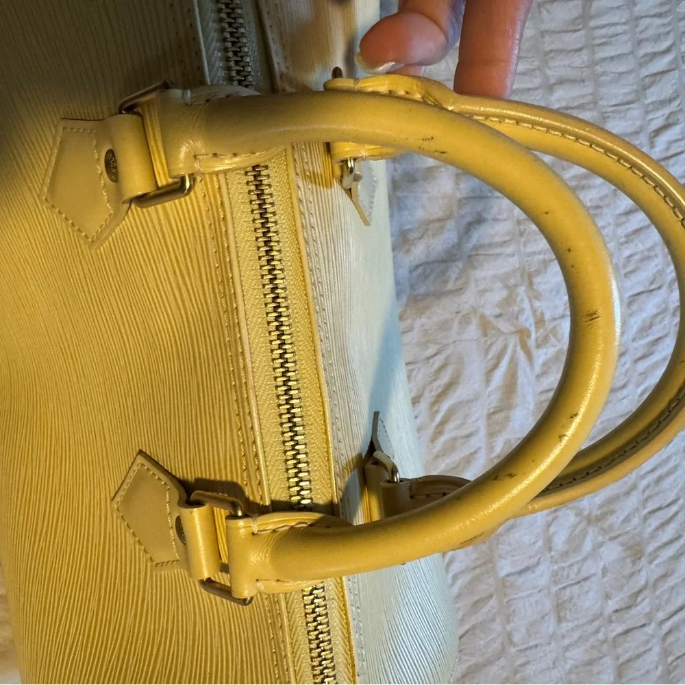 LOUIS VUITTON CLASSIC SPEEDY 25 EPI LEATHER HANDBAG - Picture 16 of 16